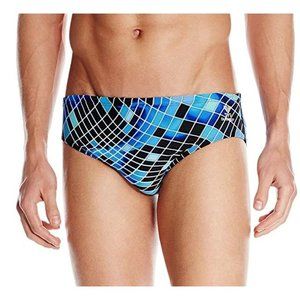 TYR Sport Men's Disco  Racer Swimsuit Brief Size 32(M) Swimwear NWOT